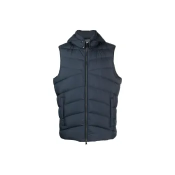 WOOLRICH Vests Men Steel Blue