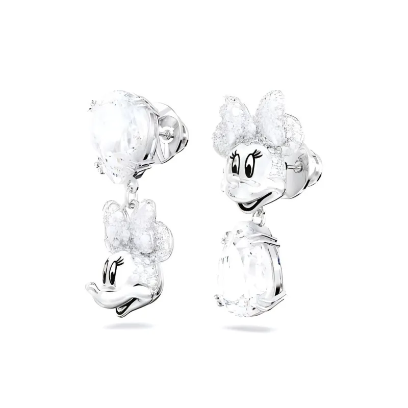 Swarovski Earrings Women's Silver-2