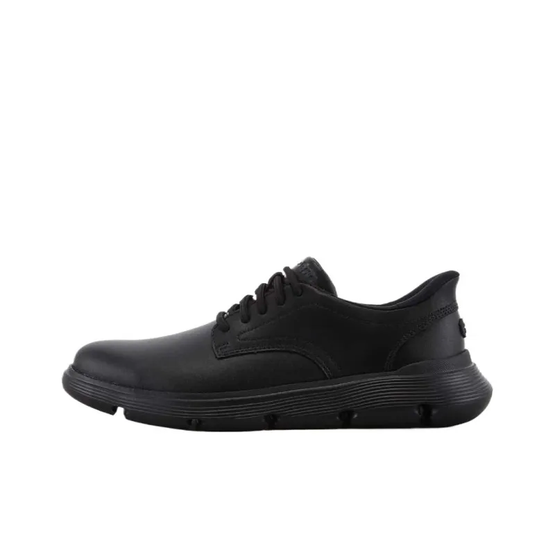 Skechers Garza Low Top Casual Shoes Men's Black-0