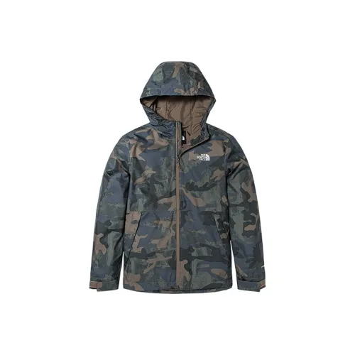 THE NORTH FACE City Outdoor Collection Windbreaker Jackets Unisex Camouflage