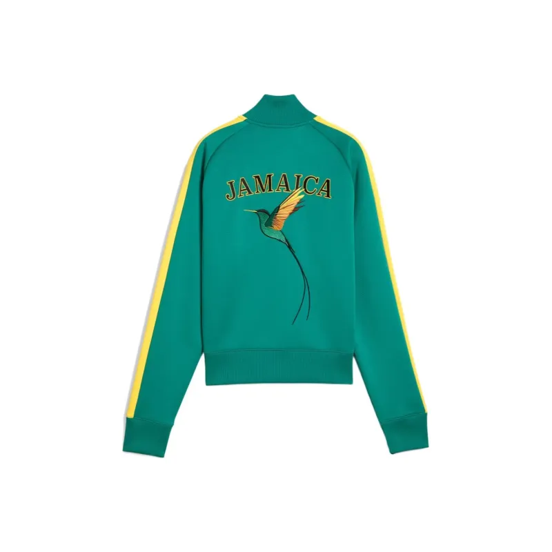 PUMA x JAMAICA T7 Always On Track Suit Women's Jacket Women's Highland Green-1