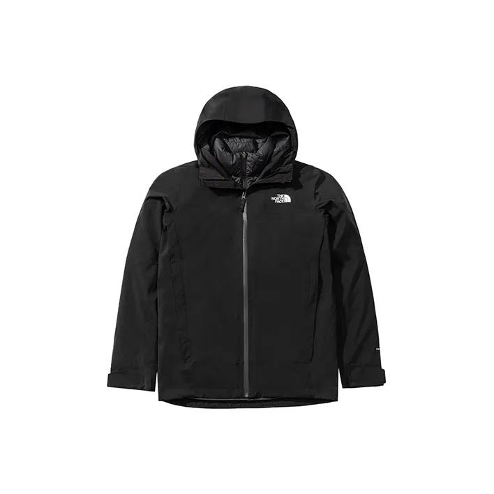 THE NORTH FACE Waterproof And Breathable Windbreaker Jacket Men's Black 550 Fill Power-0