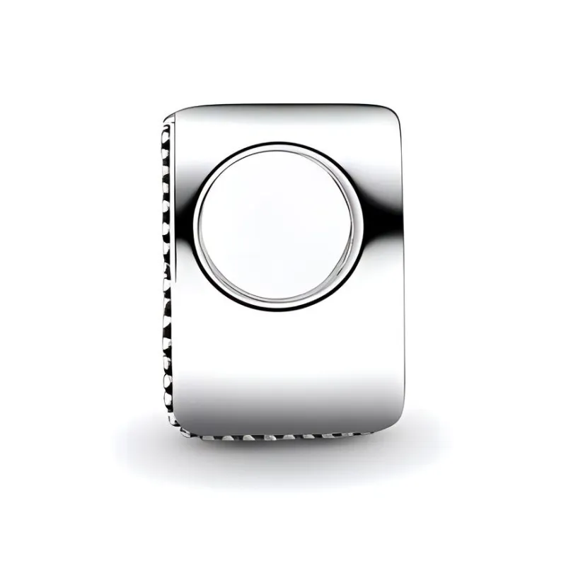 Pandora MOMENTS Bead Ornament Women's Silver-1