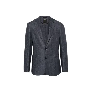 Ermenegildo Zegna Single Breasted Tailored Blazer