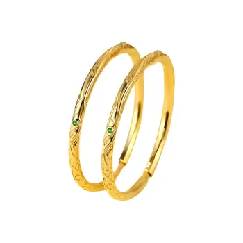 NOME Gold Plated Copper Bangles Women's