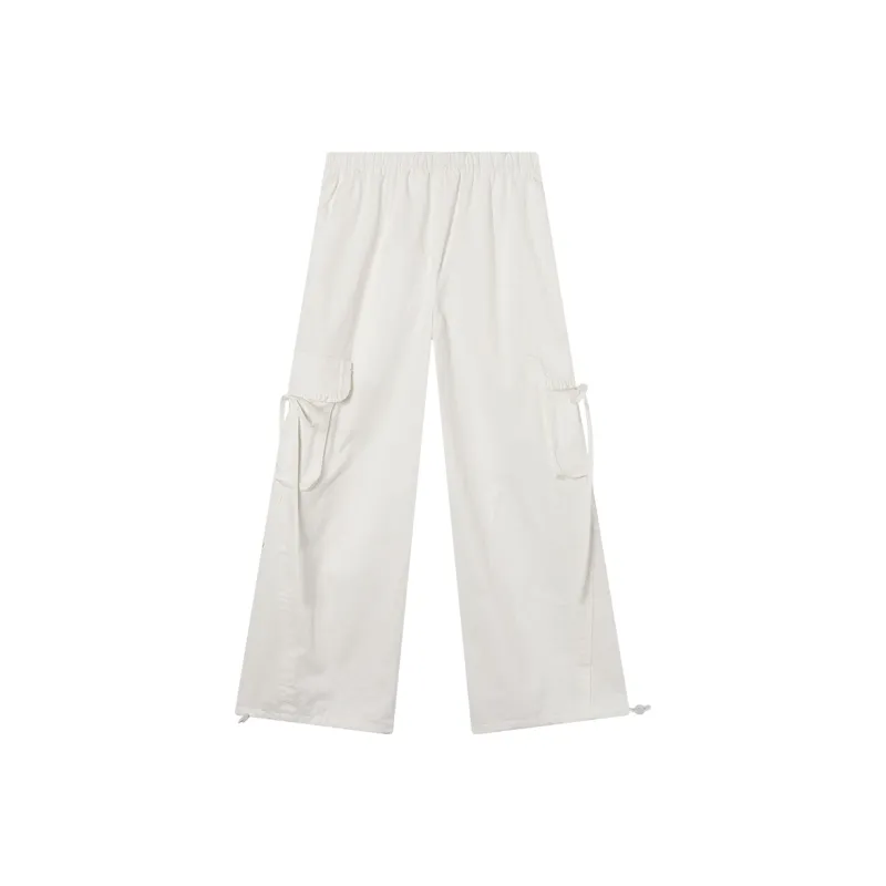 LA CRAWFISH Casual Pants Women's Fairy White-1