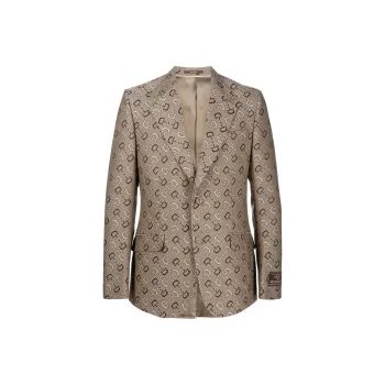GUCCI Business Suits Men Light Brown