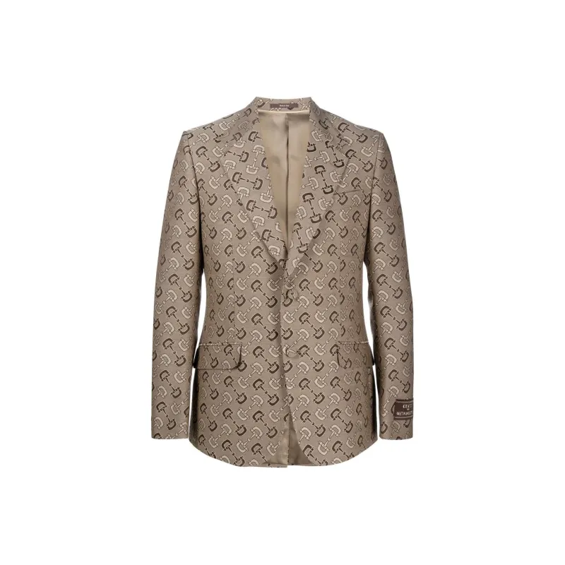 GUCCI Business Suits Men Light Brown-0