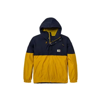THE NORTH FACE UE Series Wind And Water Repellent Windbreaker Jacket Men's Yellow