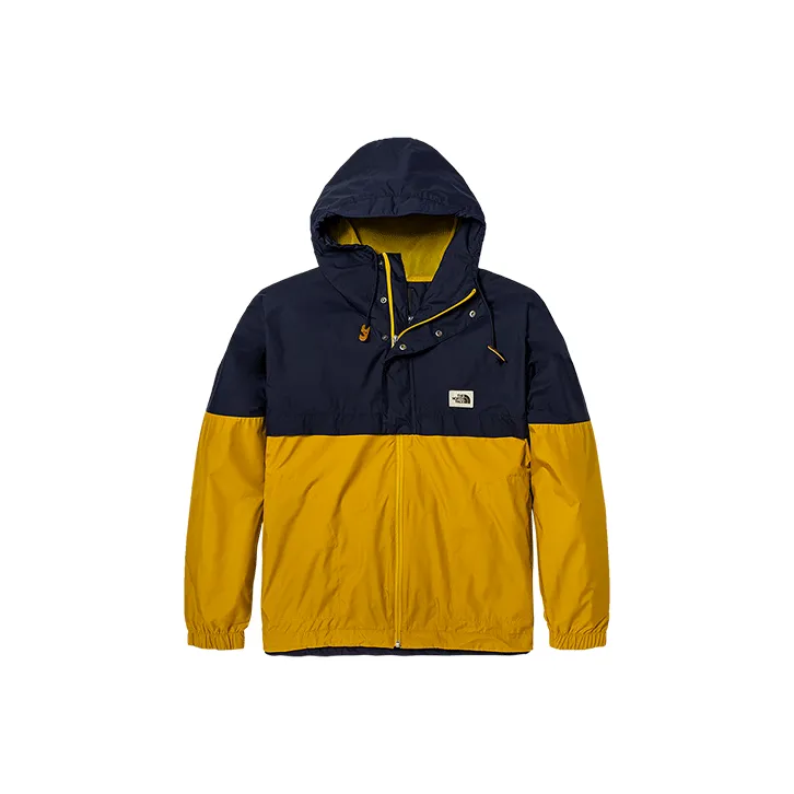 THE NORTH FACE UE Series Wind And Water Repellent Windbreaker Jacket Men's Yellow-0