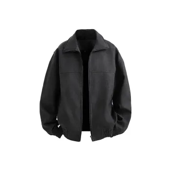 ZMOH Leather Jacket Unisex Couple's