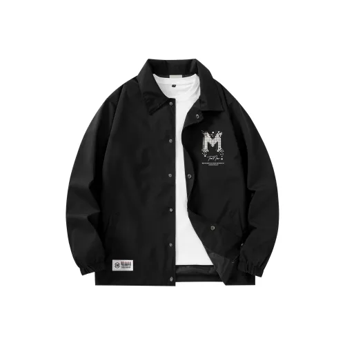 White Mountaineering panelled multi-pocket shirt