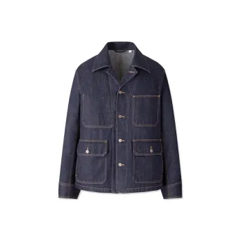 UNIQLO U Collection Denim Jacket Men's Navy Blue