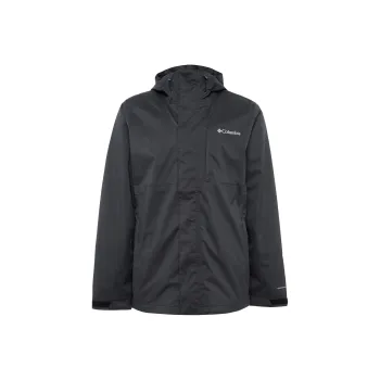 Columbia Hiking Waterproof, Windproof, And Abrasion Resistant Windbreaker Jacket Men's Black