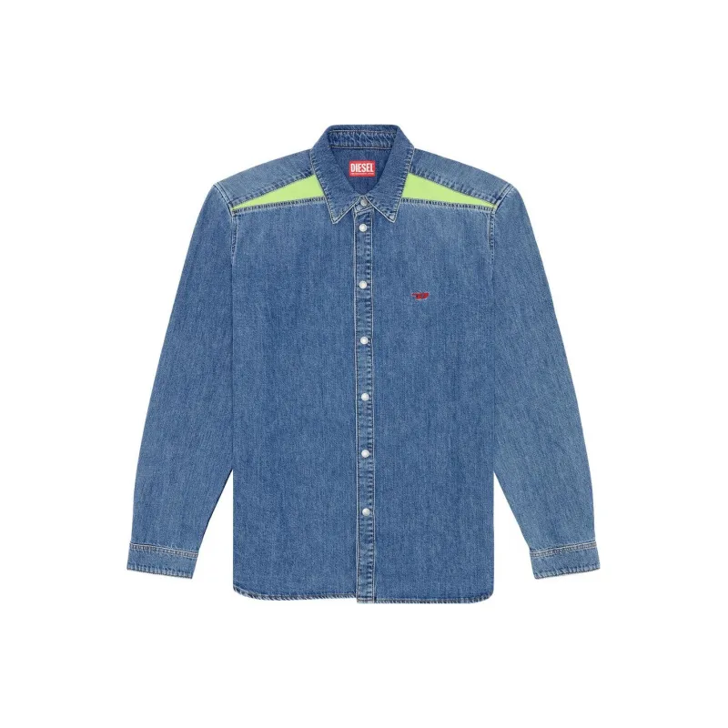DIESEL Denim Jackets Men Medium Blue-0
