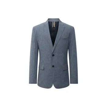 HAZZYS Business Suits Men Navy Blue