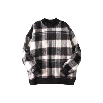 Pin Li Sweatshirt Men's Black White