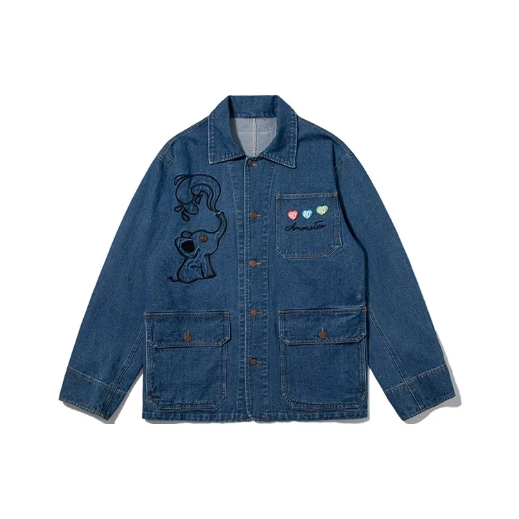 AMONSTER Denim Jackets Unisex-5