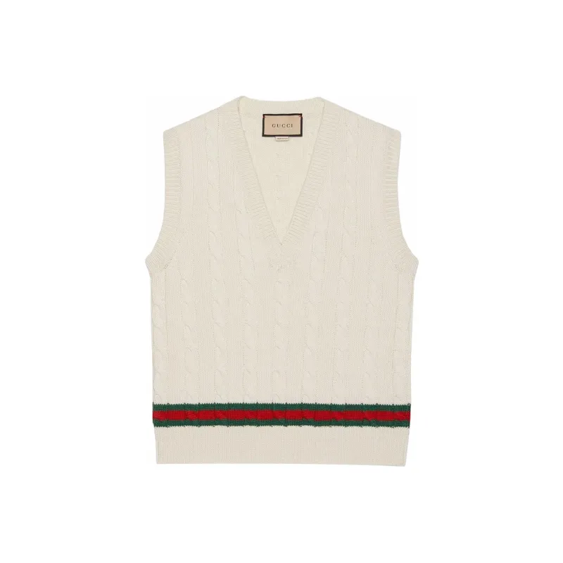 GUCCI Vests Men Ecru-0