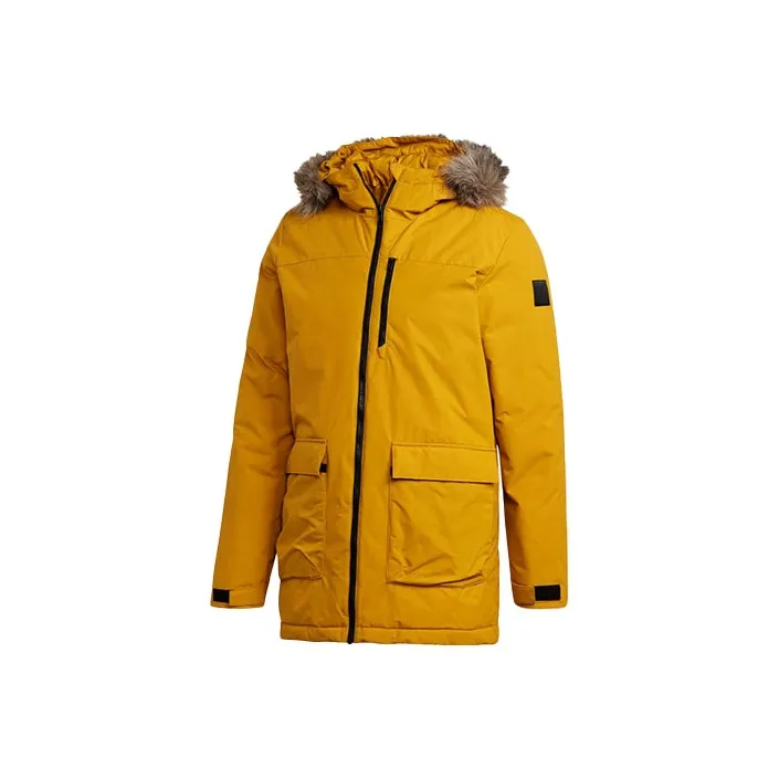 Adidas Puffer Jackets Men Yellow-0