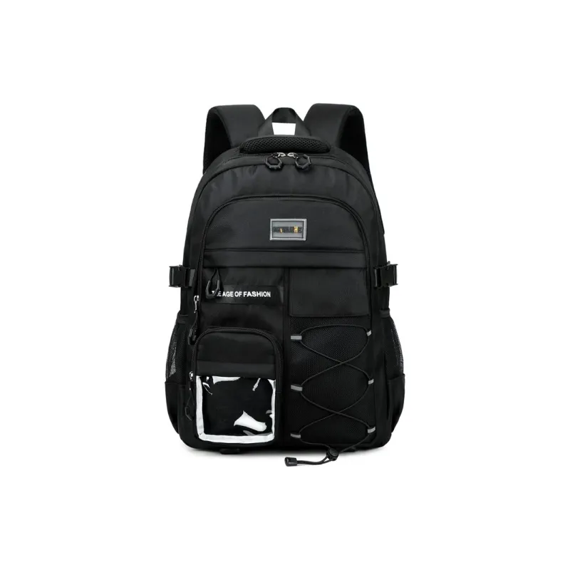Alcohol Dragon Polyester Backpack Unisex Multicolor-0