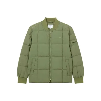 LACOSTE Down Jacket Men's Khaki Green