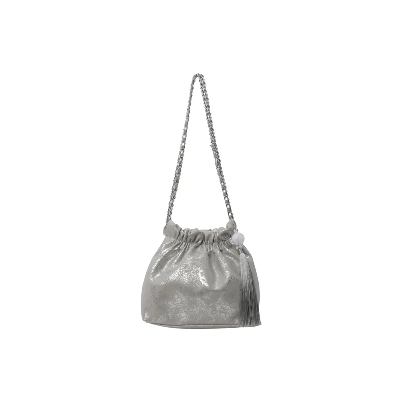 Yalu PU Crossbody Bag, Shoulder Bag Women's Black/Ecru/Silver/Pink-15