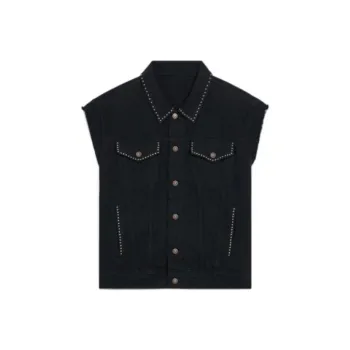 CELINE Vests Men Black