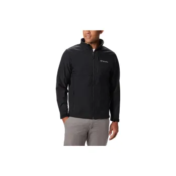 Columbia Ascender Letter Print Stand Collar Long-Sleeved Men's Black