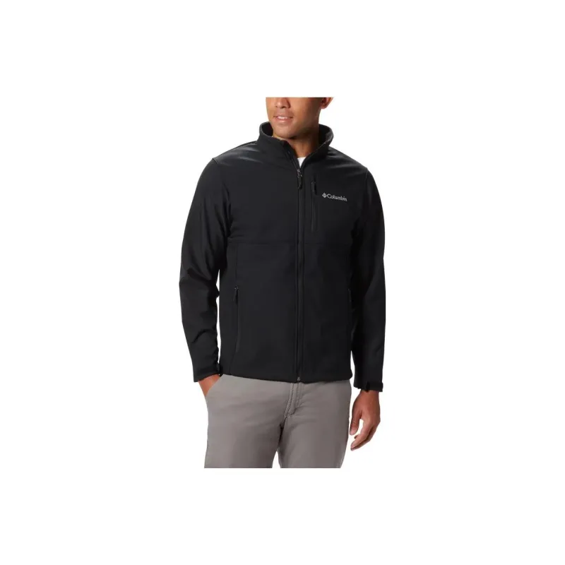 Columbia Ascender Letter Print Stand Collar Long-Sleeved Men's Black-0