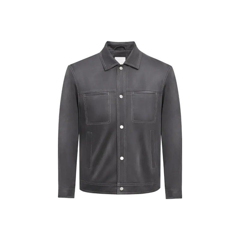 DANIEL HECHTER Jackets & Coats Men's Dark Gray-0