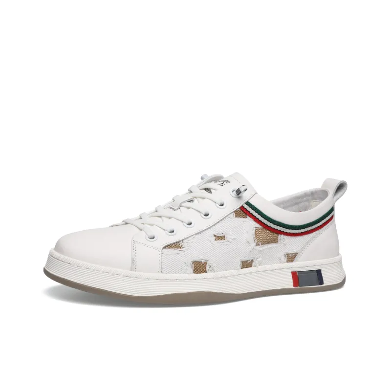 FAPAI Abrasion Resistant Low Top Skateboard Shoes Men's-7