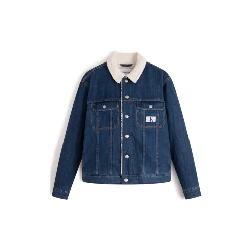 CALVIN KLEIN Denim Jacket Men's Denim Blue