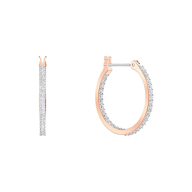 Swarovski Symbol Earrings Women's Rose Gold-2