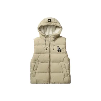 MLB Los Angeles Dodgers Down Jackets Unisex Ecru