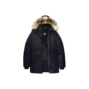 Canada Goose Down Jacket Winter Men's Dark Blue