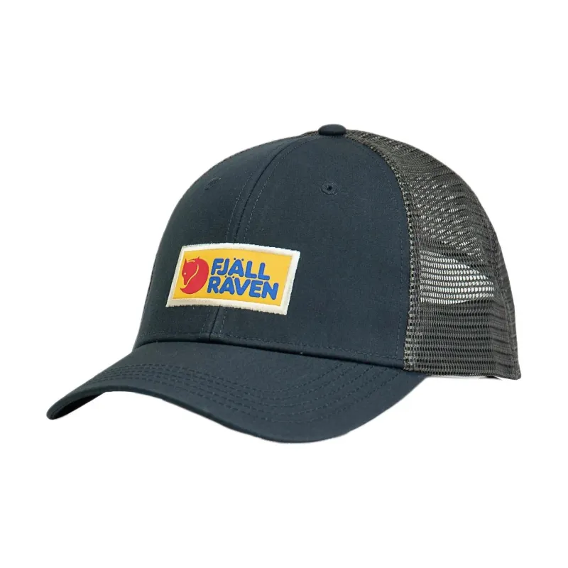 Fjallraven Cotton Baseball Caps Unisex Blue-0