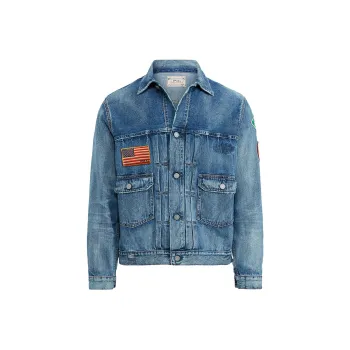 Polo Ralph Lauren SS23 Jackets & Coats Men's Denim Blue