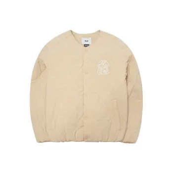MLB New York Yankees Puffer Jackets Unisex Beige