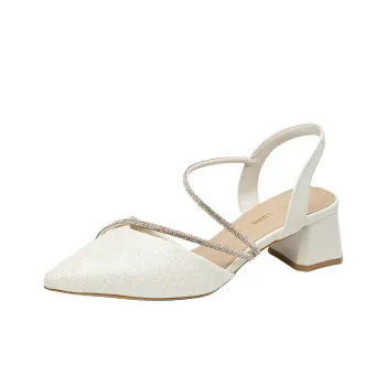 EXULL Q Block Heel High Heels 5CM Women's