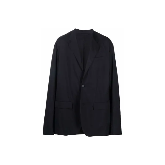 Balenciaga Single Breasted Oversized Blazer-0