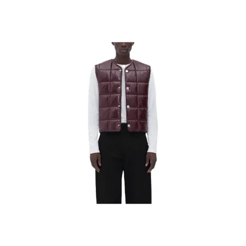 Bottega Veneta Vests Men Burgundy