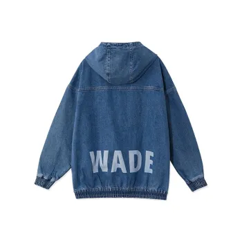 LiNing Denim Jacket Men's Denim Blue