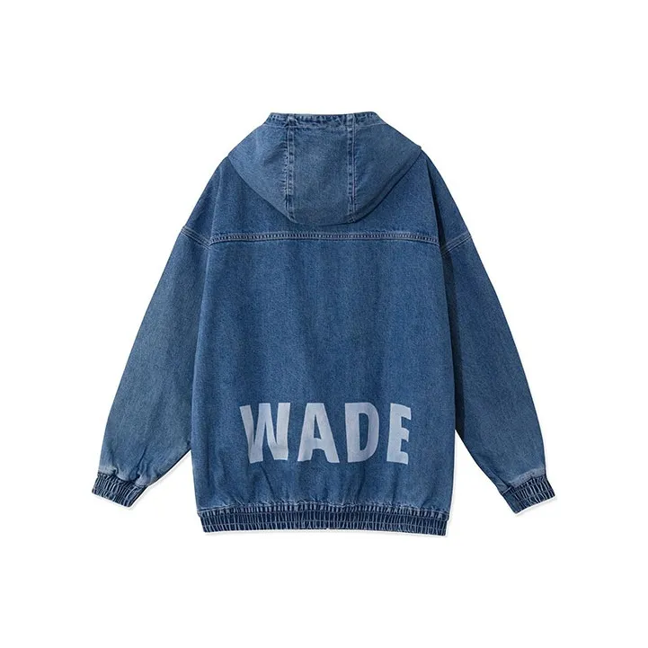 LiNing Denim Jacket Men's Denim Blue-0