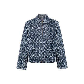 LOUIS VUITTON Jacket Men's Blue
