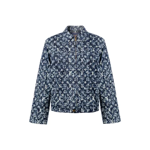 LOUIS VUITTON Jacket Men's Blue