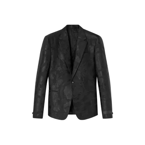 VERSACE Floral Motif Tailored Blazer