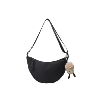 BUBM Canvas Dumpling Bag, Crossbody Bag, Shoulder Bag Unisex Multicolor