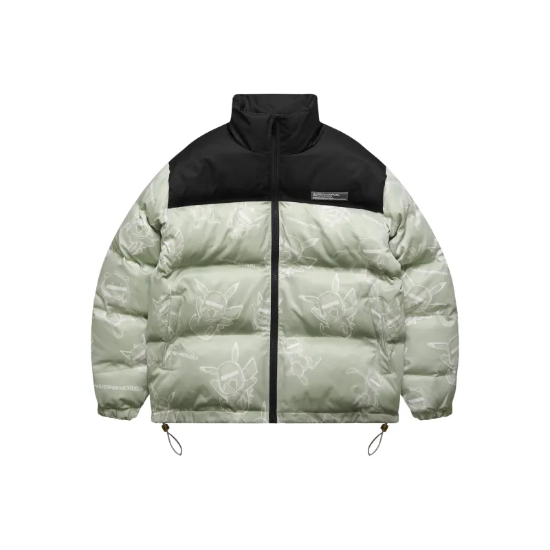 HARSH AND CRUEL Puffer Jacket Winter Unisex-33