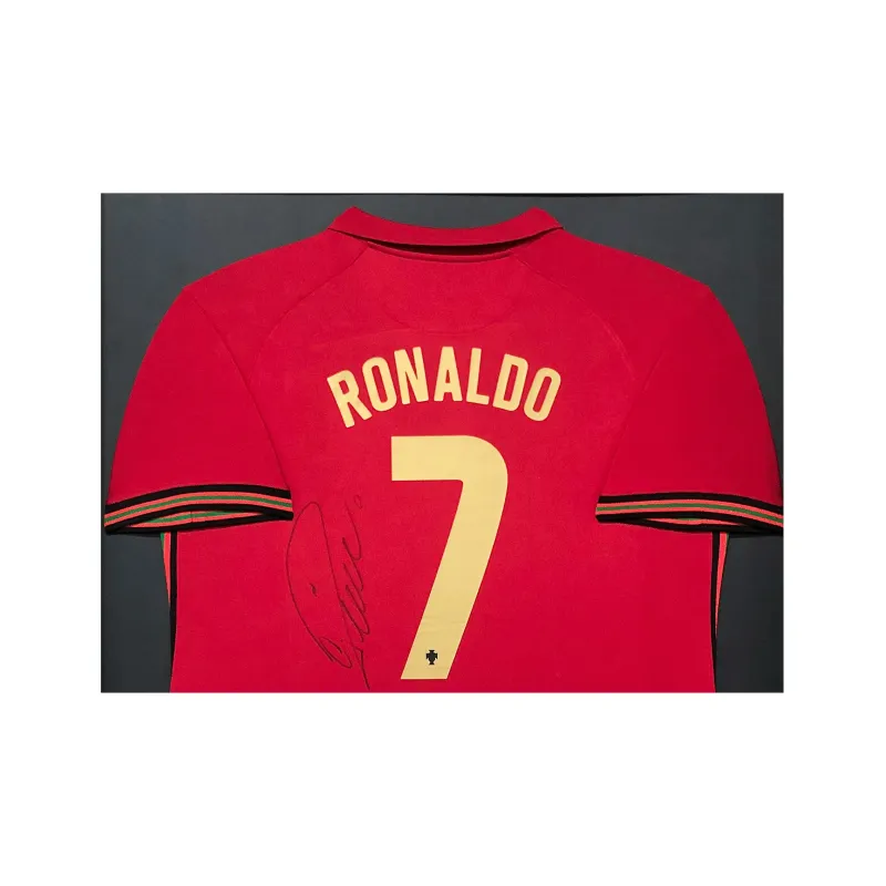 Huayitaojin x Nike Portugal Fan Edition Jersey NIKE Comes With Beckett BAS Certificate Of Authenticity-3
